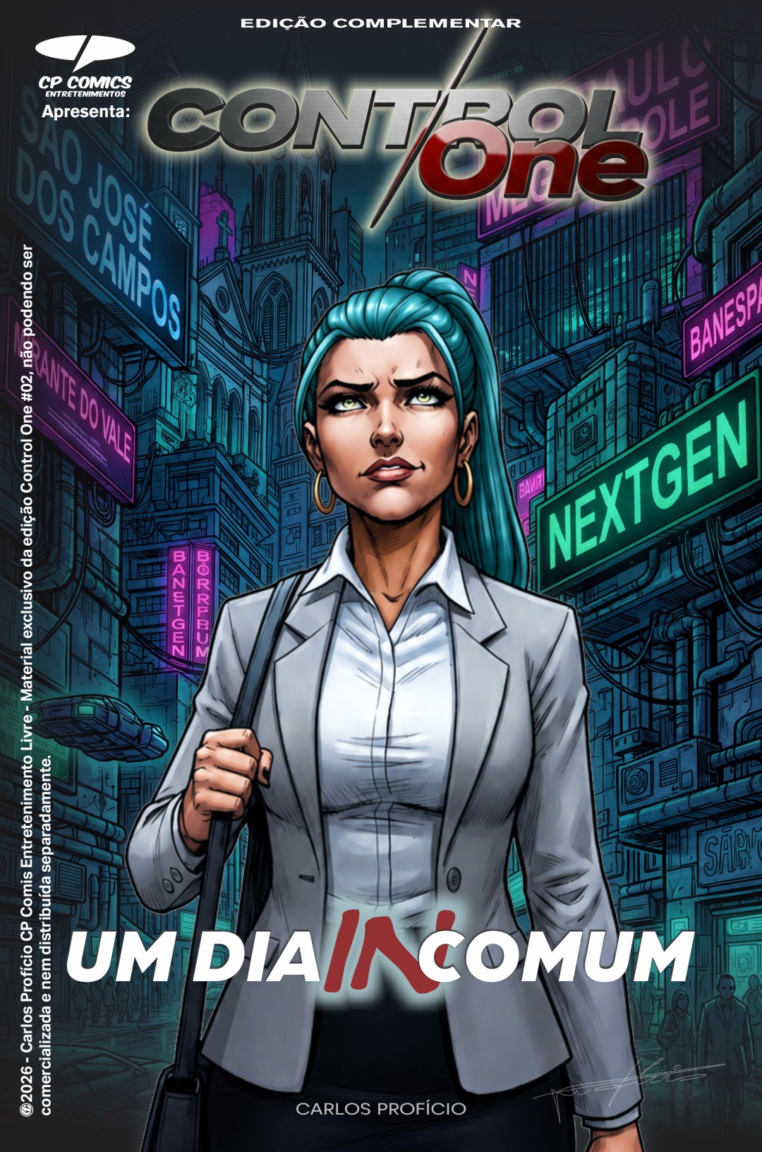 Capa Control One Um dia INcomum